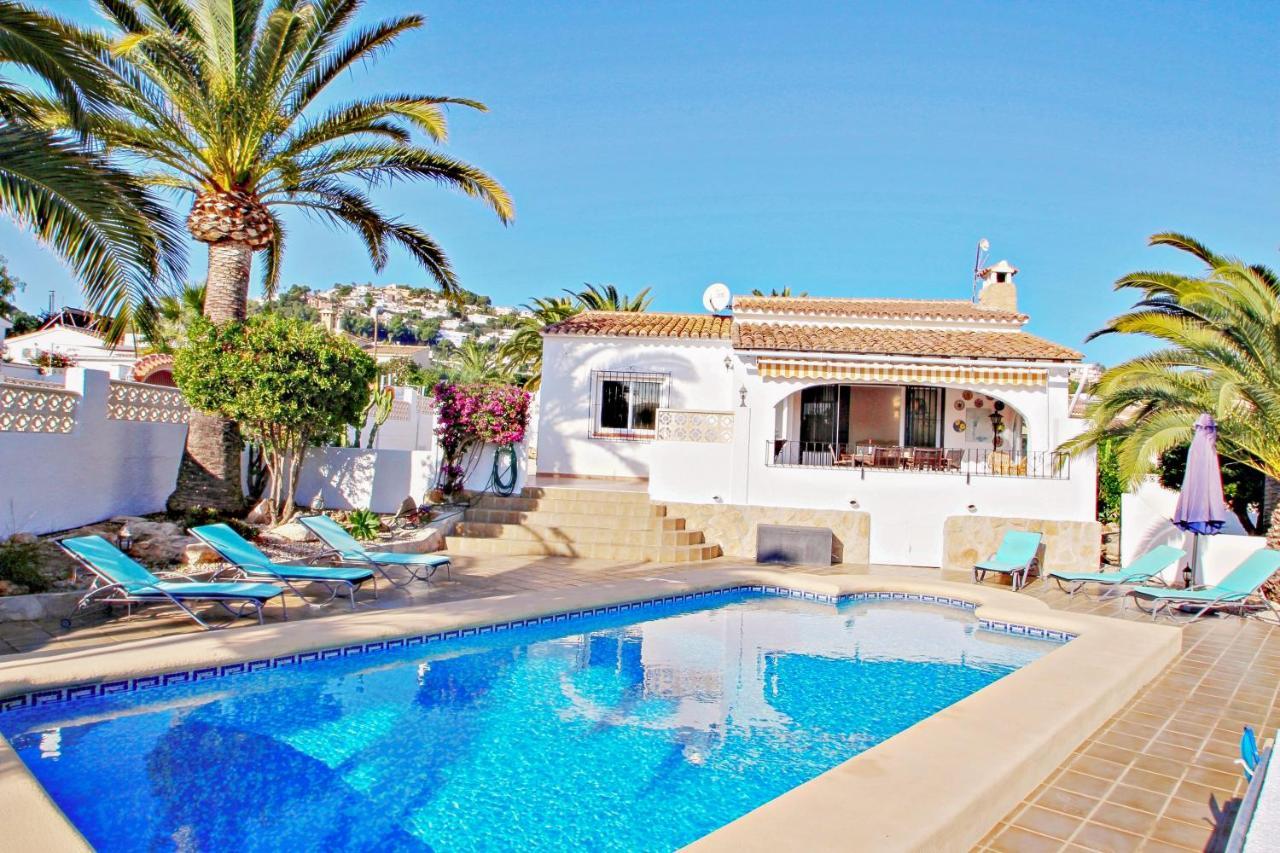 Paula-3 - Holiday Home With Private Swimming Pool In Moraira Ngoại thất bức ảnh