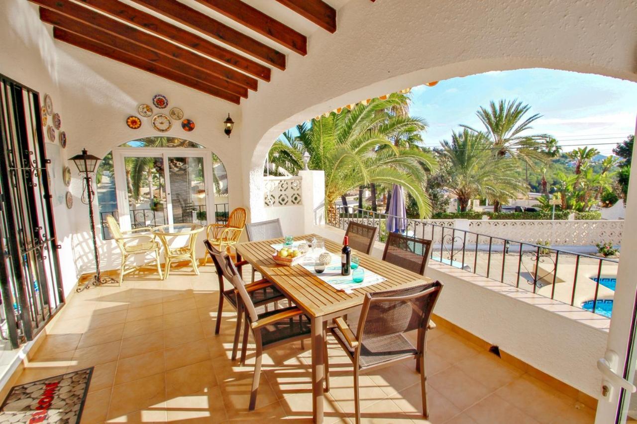 Paula-3 - Holiday Home With Private Swimming Pool In Moraira Ngoại thất bức ảnh