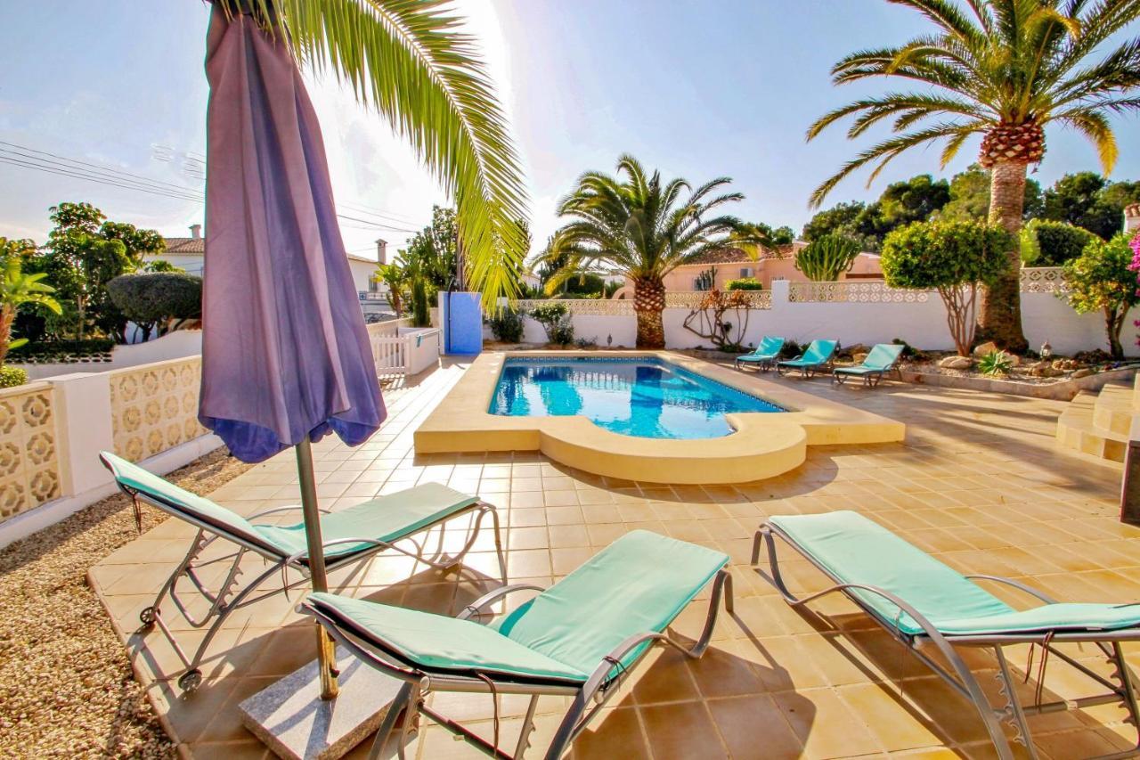 Paula-3 - Holiday Home With Private Swimming Pool In Moraira Ngoại thất bức ảnh