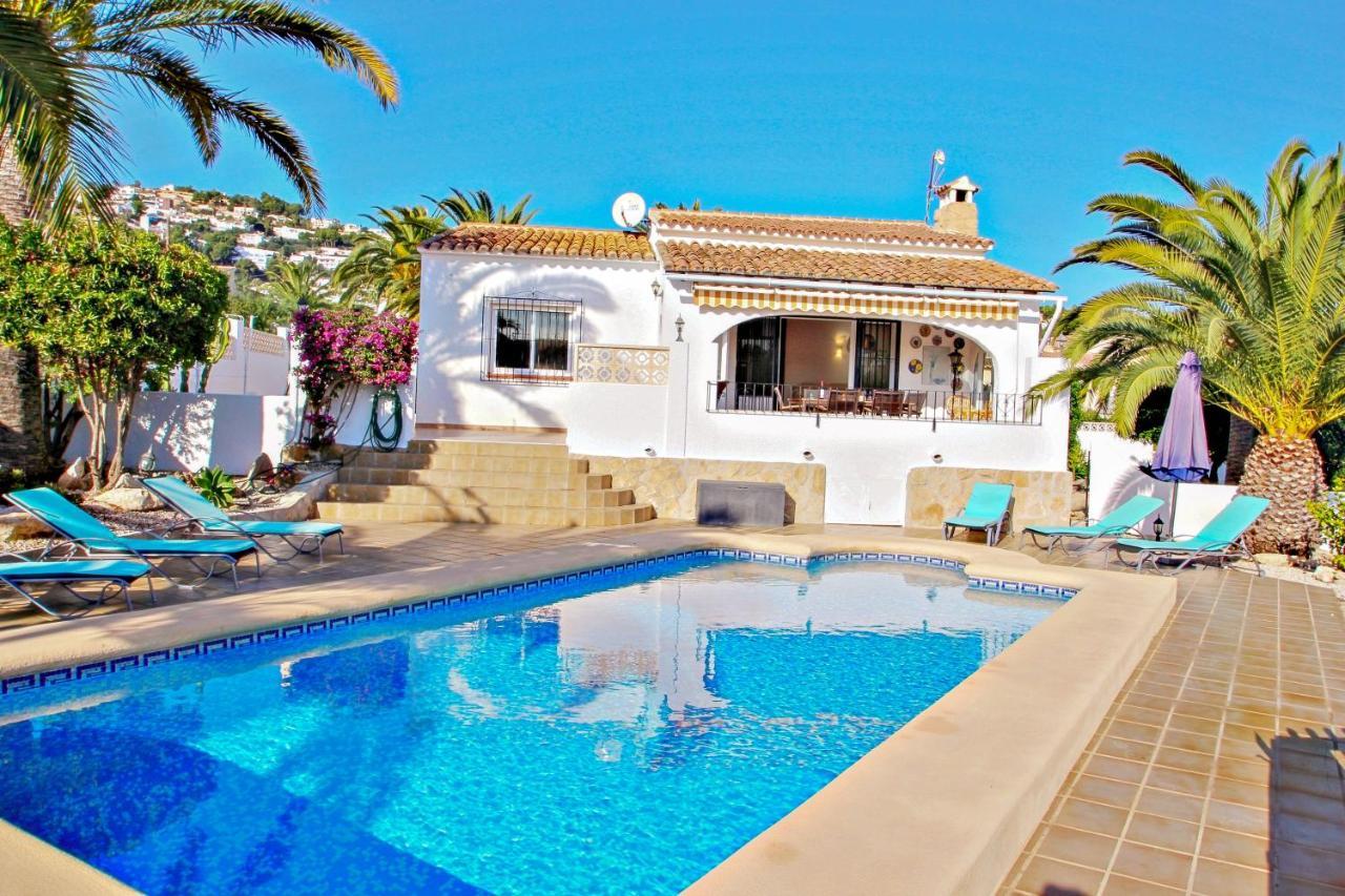 Paula-3 - Holiday Home With Private Swimming Pool In Moraira Ngoại thất bức ảnh
